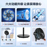 美的（Midea）電風(fēng)扇落地扇家用七葉立式扇 臥室宿舍輕音節(jié)能大風(fēng)量電扇搖頭扇 可調(diào)節(jié)廣角送風(fēng)易清洗 補(bǔ)貼  曬單實拍圖