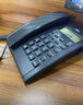 TCL座機HCD868(79)TSD電池經(jīng)典來(lái)電顯示免固定電話(huà)機版 TCL79型黑色雙接口(可接分機) 曬單實(shí)拍圖
