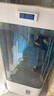 美諾魚缸客廳半圓型魚缸屏風(fēng)大中小型家用落地式玻璃金魚缸生態(tài)免換水 白色 60*40*138 曬單實拍圖