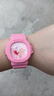 卡西歐（CASIO）手表女學(xué)生baby-g防水運動(dòng)學(xué)生日韓電子表BGA-310送女友七夕禮物 BGA-10-4APRB莓果粉贈專(zhuān)屬筆袋 曬單實(shí)拍圖