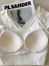 范斯蒂克帶胸墊瑜伽服女套裝新款短袖上衣高級(jí)感運(yùn)動(dòng)健身普拉提訓(xùn)練服 白色短袖上衣固定杯胸墊 M建議體重100115斤 均碼 曬單實(shí)拍圖