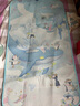 babycare嬰兒抑菌涼席寶寶透氣冰絲席兒童幼兒園可水洗鯨魚(yú)噴泉56*100CM 曬單實(shí)拍圖