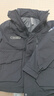鴨鴨（YAYA）王一博同款羽絨服女2025冬季最新款沖鋒外套保暖潮流工裝男女同款 黑色 2XL 【建議150-165斤】 曬單實(shí)拍圖