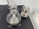 榮事達(dá)（Royalstar）全自動(dòng)上水茶臺(tái)燒水壺電熱水壺?zé)蟛枰惑w機(jī)茶桌功夫茶燒水壺嵌入式 1L 三合一款【底盤同時(shí)加熱】（37*20cm) 曬單實(shí)拍圖