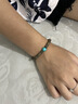 墨唐越南芽莊白奇楠沉香手串天然老料滿油沉水級隨形黃金珠子手鏈男女 【綠松款】沉水級白奇楠隨形 曬單實拍圖