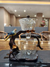 瓷牌茗茶具（cipaiming teaset）玻璃茶具套裝2024新款家用輕奢高檔茶杯磁吸茶壺懶人自動(dòng)泡茶神器 透明喜上眉梢自動(dòng)泡茶器（無(wú)杯） 曬單實(shí)拍圖