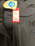 海麗漢森h(huán)h25冬專(zhuān)業(yè)戶(hù)外防風(fēng)耐磨鵝絨保暖防水羽絨服 黑色 L 曬單實(shí)拍圖