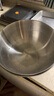 無(wú)印良品（MUJI）  不銹鋼 盆 餐具 家用揉面盆洗菜發(fā)面盆  和面盆 料理盆 銀色 XL 直徑28*高11.5cm 曬單實(shí)拍圖
