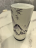 GROOT保溫咖啡杯男女士高顏值國潮風(fēng)陶瓷內膽便攜泡茶水杯子生日禮物 江山如畫(huà)-黑色陶瓷款帶茶隔 520ml 曬單實(shí)拍圖