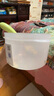 特百惠（Tupperware）微波460ml水晶湯碗可加熱學(xué)生上班族便攜野餐露營(yíng)飯盒單個(gè)裝藍 曬單實(shí)拍圖