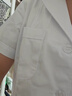捌依依長(cháng)短袖白大褂男女醫生工作服化學(xué)實(shí)驗室服食品廠(chǎng)工裝廠(chǎng)家專(zhuān)業(yè)定制 長(cháng)袖（松緊袖） 2XL 【145-165斤】 曬單實(shí)拍圖