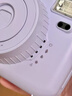 INSTAX富士instax立拍立得 一次成像相機 mini12（mini11升級款）繡球藍 曬單實(shí)拍圖