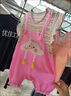 G.DUCK KIDS小黃鴨童裝嬰兒連體衣夏季薄款新生兒衣服0-6個月女寶寶兔子哈衣 BX24293粉色 73cm 73碼適合7-9個月(13-18斤) 曬單實拍圖