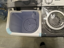 奧克斯（AUX）洗衣機半自動(dòng)家用雙缸雙桶大容量小型租房宿舍波輪雙杠強力去污省水電 【國補】7.5公斤【洗4.5公斤+脫3公斤】黑色 曬單實(shí)拍圖