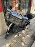 齊選全折疊雨棚電動車雨篷棚電瓶摩托車防風擋雨防曬伸縮遮陽傘不怕查 快拆裝全折疊【灰盤兔】雙面印花 曬單實拍圖
