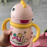 babycare兒童保溫杯嬰兒寶寶吸管水杯霸王龍不銹鋼保溫杯300ml-新舊款混發(fā) 曬單實拍圖
