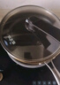 炊大皇 平底鍋 304不銹鋼煎鍋不粘鍋可用鐵鏟蜂窩紋煎鍋 電磁爐可用26cm 曬單實(shí)拍圖