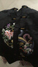 恒源祥黑色新中式真絲提花馬甲背心女春季重工鳳凰刺繡國風(fēng)盤(pán)扣唐裝外套 圖片 2XL 曬單實(shí)拍圖
