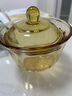 CORELLE康寧玻璃燉盅一人一盅小燉煮粥鍋隔水燉鍋帶蓋碗內(nèi)膽蒸蛋羹碗燕窩 【晶鉆玻璃燉盅】 450ml 2個(gè) 曬單實(shí)拍圖