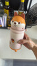 babycare兒童保溫杯小松鼠嬰兒寶寶學(xué)飲杯不銹鋼吸管水杯壺學(xué)生上學(xué)450ml 曬單實(shí)拍圖