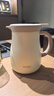 膳魔師（THERMOS）保溫壺800ml大容量316L不銹鋼悶茶壺家用暖水壺TEHB-800S GY 曬單實(shí)拍圖