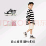 卡特兔童鞋兒童板鞋秋季戶(hù)外跑步鞋軟底防滑男童滑板鞋幼兒園女童運動(dòng)鞋 黑白熊貓 26 內長(cháng)16.0cm  腳長(cháng)15.0-15.5 曬單實(shí)拍圖