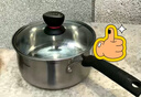 蘇泊爾SUPOR小紅圈304不銹鋼湯鍋奶鍋煮面鍋18cm明火專(zhuān)用ST18H1 曬單實(shí)拍圖