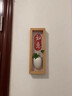 原木風(fēng)新中式壁掛插花器玄關(guān)入戶(hù)門(mén)墻壁掛件福到喜樂(lè )陶瓷壁掛花瓶 04款《如意》35X12cm 曬單實(shí)拍圖