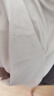 優(yōu)衣庫女裝竹節紗V領(lǐng)T恤/短袖棉白T上衣打底內搭483576 00 白色 L /160/88A 曬單實(shí)拍圖