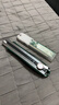 世達（SATA）93424A 9mm鋅合金美工刀安全開(kāi)箱刀裁紙刀金屬柄推鈕刀架直刃 10件套刀片7節25x125MM 93438 曬單實(shí)拍圖