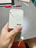 SUIDDY【3C認(rèn)證丨四合一】充電寶自帶線帶插頭器20000毫安大容量Magsafe快充移動(dòng)電源適用蘋果華為小米 【自帶線+磁吸+AC插頭】米白色 曬單實(shí)拍圖