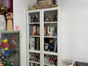 宜家（IKEA）BILLY畢利書(shū)柜書(shū)架展示柜靠墻收納儲物柜落地柜分層客廳 2門(mén)柜白色80x30x202cm 曬單實(shí)拍圖