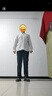 熱風(fēng)休閑褲男2025年秋季新款男士通勤基礎(chǔ)休閑百搭直筒褲長(zhǎng)褲子 01黑色 L 曬單實(shí)拍圖