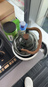 憶壺茶（YIHUTEA）泡茶壺玻璃耐熱燒水壺電陶爐養生壺套裝煮茶器家用煮茶壺功夫茶 【1300ML】黑色蒸煮雙膽-單壺 曬單實(shí)拍圖