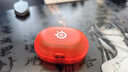 賽睿（SteelSeries）寒冰大魔王游戲豆晶甲橙ArctisGameBuds真無(wú)線(xiàn)游戲耳機 TWS入耳式藍牙2.4GHz電競手機ANC降噪 透明 曬單實(shí)拍圖