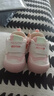 布拉米勒（BradMiller）春夏新款2025女寶寶學(xué)步鞋女嬰幼兒防滑耐磨鞋男寶網(wǎng)鞋透氣寶寶鞋 k0301粉色 12 15碼內(nèi)長12cm適合腳長11.5cm 曬單實(shí)拍圖