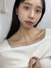 中國黃金（CHINA GOLD）蝴蝶結平安扣黃金項鏈女款在逃公主黃金吊墜教師節生日禮物送女友 【今/次日達】平安扣蝴蝶結+S925鏈 約0.3g 曬單實(shí)拍圖