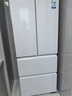 海爾（Haier）冰箱416升超薄零距離自由嵌入式60cm內(nèi)法式多門四開雙門小紅花系列一級(jí)能效雙變頻大容量國家補(bǔ)貼 416L+健康黑金凈化+母嬰三擋變溫+WiFi智控 曬單實(shí)拍圖