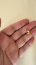 金小貅黃金轉運珠999足金車(chē)花珠圓珠路路通吊墜項鏈掛墜手串DIY隔珠 1g,車(chē)花圓珠【多退少補】 曬單實(shí)拍圖