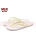 無(wú)印良品（MUJI） 男女通用 舒適  沙灘鞋（男士/女士）男鞋女鞋涼拖 米白色X米白色 5S 24 cm/38碼/S 曬單實(shí)拍圖