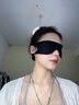 JCZS德國品牌眼罩遮光親膚睡眠專(zhuān)用午休晚上睡覺(jué)神器男女緩解眼疲勞透 黑色【0壓感 親膚不勒耳】2個(gè)裝 曬單實(shí)拍圖