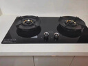 美的（Midea）【搭配蒸汽洗系列】行業(yè)爆款家用5.2KW大火力燃?xì)庠铍p邊定時(shí)灶臺(tái)嵌兩用雙灶天然氣灶JZT-QD529 曬單實(shí)拍圖