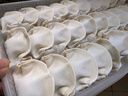 灣仔碼頭薺菜豬肉水餃1800g90只 早餐夜宵速凍餃子面點(diǎn)生鮮半成品 曬單實(shí)拍圖