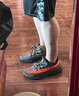 阿迪達斯Yeezy350夏日透氣椰子男女休閑鞋HQ7045 42 曬單實(shí)拍圖
