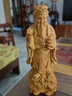 小葉黃楊木雕家居客廳實(shí)木雕刻手工藝品擺件工藝擺件觀音送禮 蓮花佛手黃楊木（高11長(zhǎng)6寬4.3cm） 曬單實(shí)拍圖