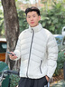 李寧短羽絨服男子2025新款保暖輕便簡(jiǎn)單休閑反光立領(lǐng)外套AYMV409 曬單實(shí)拍圖