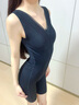 婷美（GRACEWELL）塑身連體衣女拉鏈式收腹束腰提臀美體塑形免穿文胸體雕衣 黑色M】 曬單實(shí)拍圖