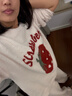 古今（GUJIN）睡衣女半邊絨家居服保暖可外穿秋冬大碼睡褲珊瑚法蘭絨毛衣套裝 曬單實(shí)拍圖