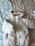 G.DUCKKIDS小黃鴨童裝兒童羽絨棉服男童棉衣小耳朵面包服中小女童棉襖過(guò)冬服 米白 100 尺碼2~3歲【 90-100cm】cm 曬單實(shí)拍圖
