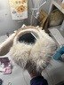美麗義飾洛麗塔可愛(ài)兔耳朵耳罩女冬季防寒保暖耳套騎電動(dòng)車(chē)防凍耳包耳捂子 米色洛麗塔兔耳朵 曬單實(shí)拍圖